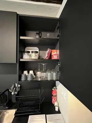 Cucina o angolo cottura di Piccola Perla sul Canale
