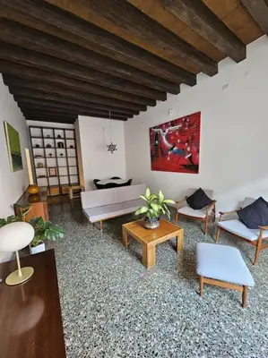 Area soggiorno di Palazzo Castelli
