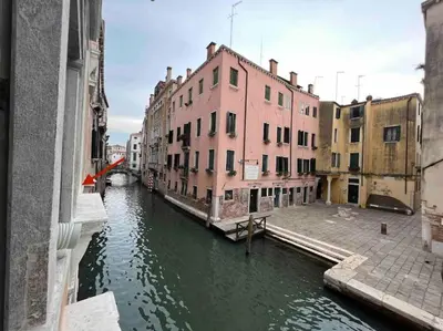 Vista sul fiume nelle vicinanze dell'appartamento