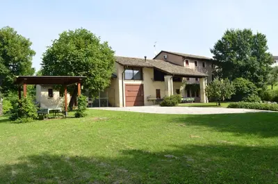 Giardino di Agriturismo Ca Roer appartamento 4