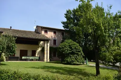 Giardino di Agriturismo Ca Roer appartamento 4