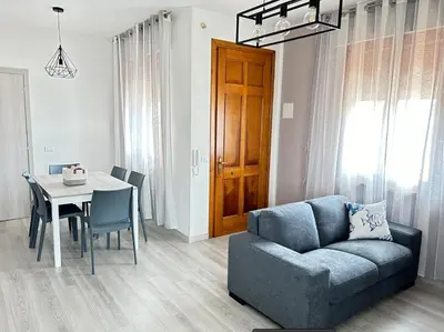 Area soggiorno di Venice Queen Apartments