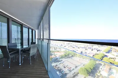 Balcone o terrazza di Torre Aquileia Apartments