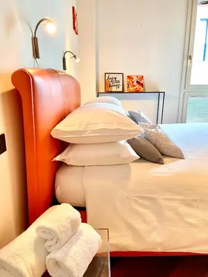Letto o letti in una camera di Miami in Venice