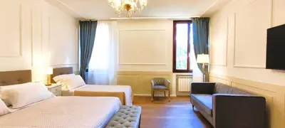 Letto o letti in una camera di Oliver