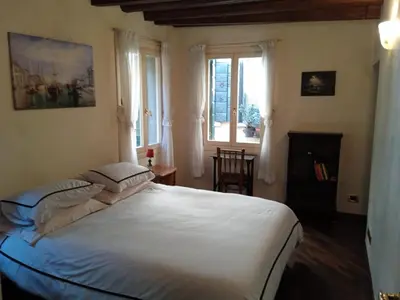 Letto o letti in una camera di Ca' Toletta