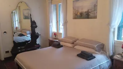 Letto o letti in una camera di Ca' Toletta