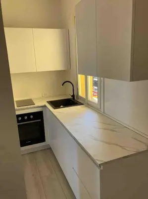 Cucina o angolo cottura di Appartamento vista mare Pioppi