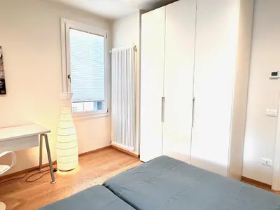 Letto o letti in una camera di Villa Ada al Lido