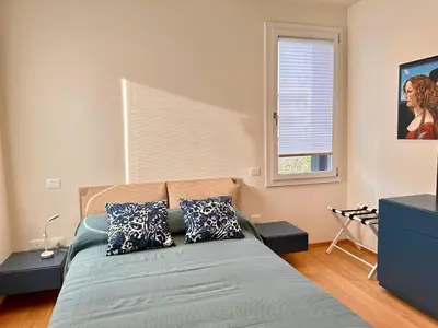 Letto o letti in una camera di Villa Ada al Lido