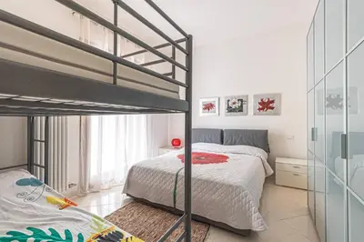Letto o letti in una camera di Bafile Marina Piccola