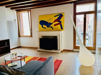 Area soggiorno di Il Duomo,150 meters. Charm Home in Downtown