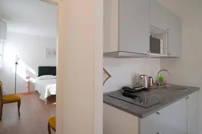 Cucina o angolo cottura di Apartment with court center Venice Historical Center
