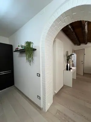 Planimetria di Ca' Del Vecio, in centro storico, Piazza Garibaldi