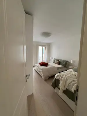 Letto o letti in una camera di Ca' Del Vecio, in centro storico, Piazza Garibaldi