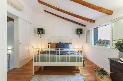 Letto o letti in una camera di La Casa Più Centrale A Venezia, Con Corte Privata