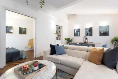 Area soggiorno di La Casa Più Centrale A Venezia, Con Corte Privata