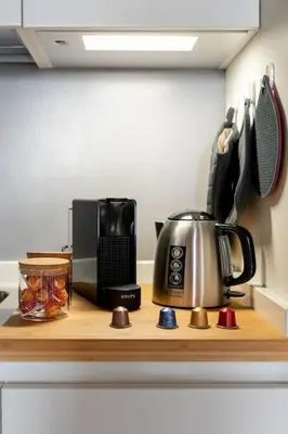 Set per la preparazione di tè e caffè presso Maison Latino 7 by Welc(h)ome