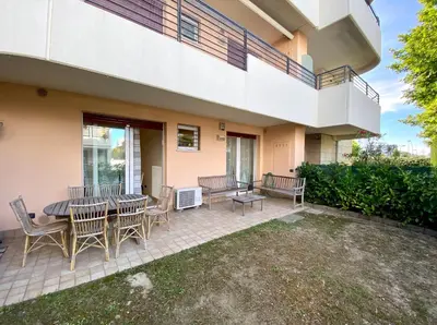 Balcone o terrazza di Residence Aurora Park - Carraro Immobiliare - Family Apartments