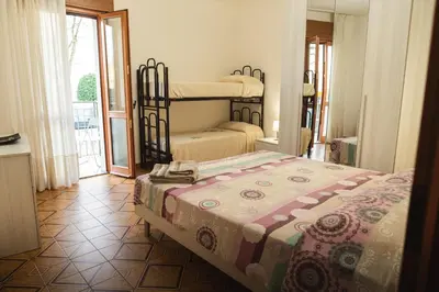 Letto o letti in una camera di CasaDilva
