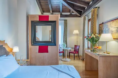 Letto o letti in una camera di Residenza San Marco 