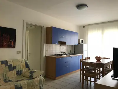 Cucina o angolo cottura di Appartamenti Aquamarina