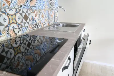 Cucina o angolo cottura di Appartamento Ca' Liscia Ruja