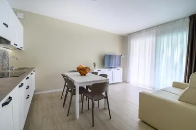 Cucina o angolo cottura di Appartamento Ca' Liscia Ruja