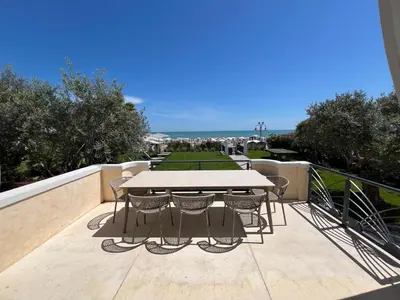 Balcone o terrazza di Villa al Mare Apartments