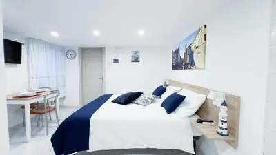 Letto o letti in una camera di Blue Eyes by Ca-Sa Check