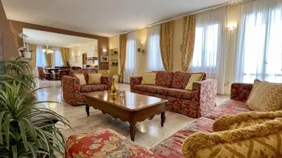 Area soggiorno di City Apartments San Marco