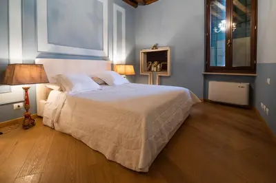 Letto o letti in una camera di Appartamenti Venezia