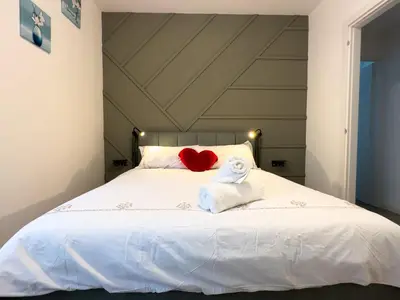 Letto o letti in una camera di [Venezia-Mestre] Design Apartment Bros#1