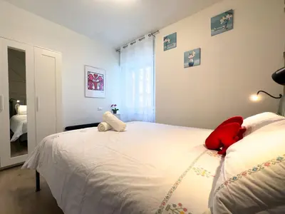 Letto o letti in una camera di [Venezia-Mestre] Design Apartment Bros#1