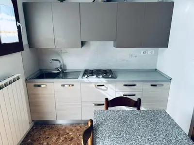 Cucina o angolo cottura di Bilocale Cristal 7- Family Apartment