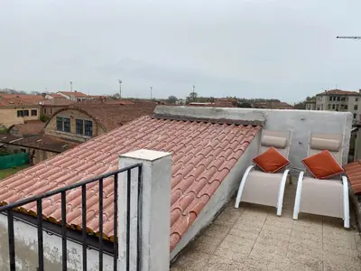 Balcone o terrazza di OPALE Apartment with terrace