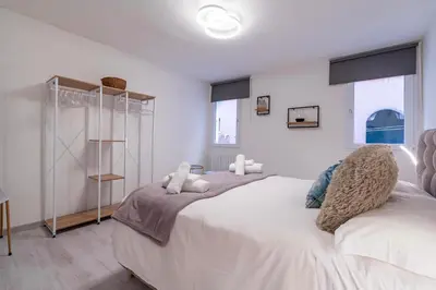 Letto o letti in una camera di Ca'Lina near Biennale