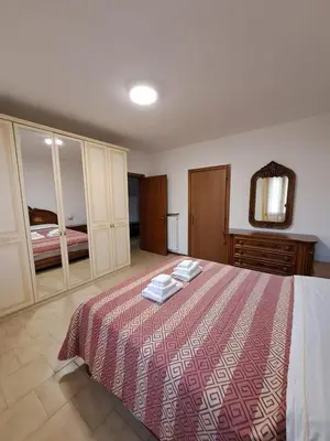 Letto o letti in una camera di CASA AL PONTE