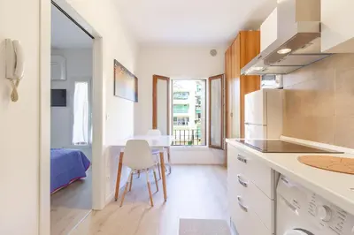 Cucina o angolo cottura di Mussato Romantic River Flat x2 - con vista sul fiume