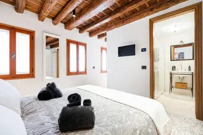 Letto o letti in una camera di 5 minuti da Rialto, intera palazzina Veneziana
