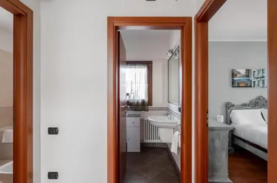 Letto o letti in una camera di GuestHost - Sweety Kalimera House with Private Parking&Garden!