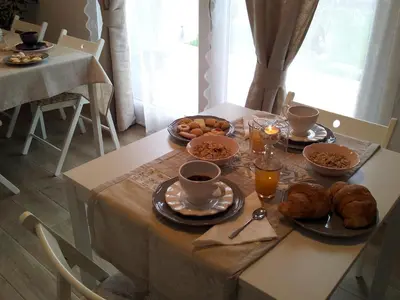 Cibo presso il bed & breakfast o nelle vicinanze