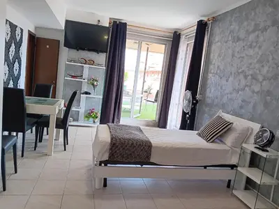 Letto o letti in una camera di Holiday House