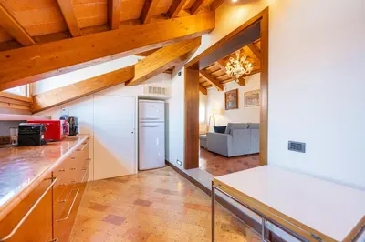 Cucina o angolo cottura di Luxury penthouse with terrace
