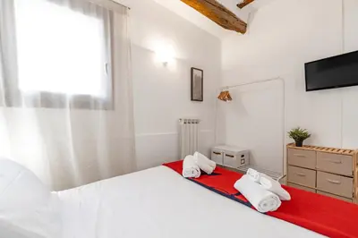 Letto o letti in una camera di Ca'Micaela near Biennale
