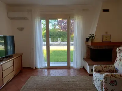 TV o dispositivi per l'intrattenimento presso Casa vacanze La Madonnetta