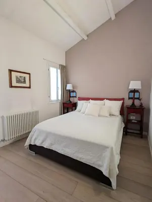 Letto o letti in una camera di Corte San Marco