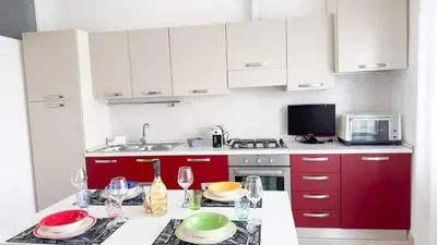 Cucina o angolo cottura di Esperia Apartment by Ca-Sa Check