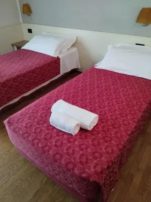 Letto o letti in una camera di Hotel Xibana