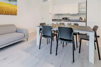 Cucina o angolo cottura di Wave Island! Luxury resort a Jesolo - Piscina e Park free!
